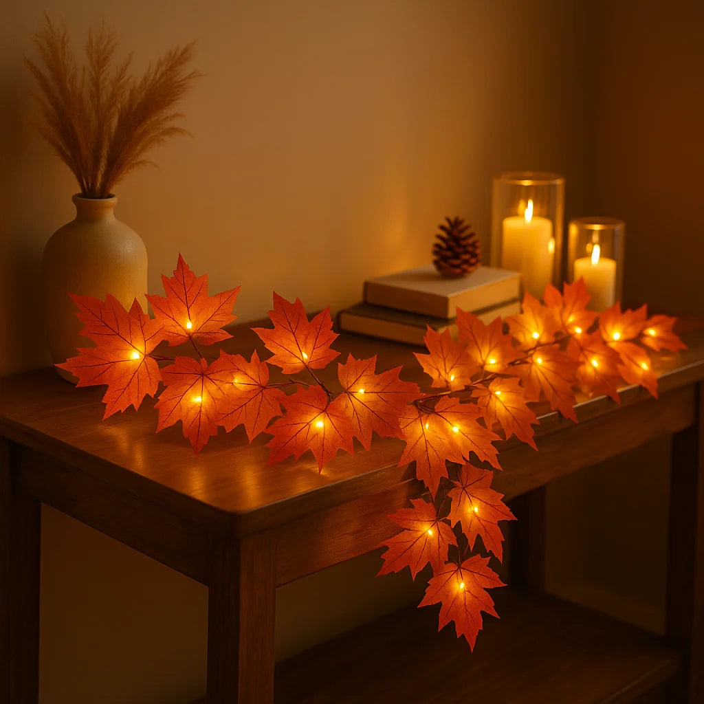 Amber Maple Garland 4