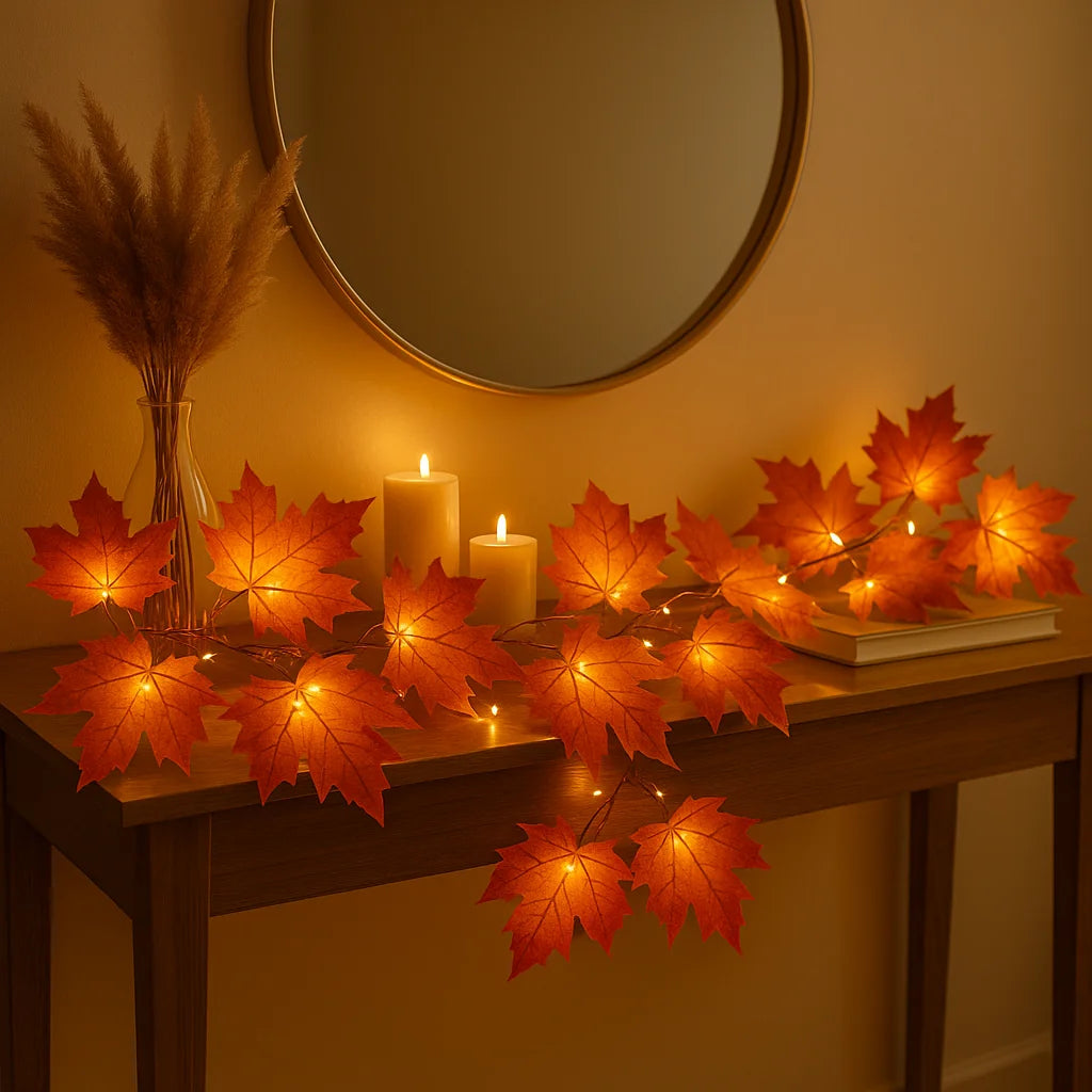 Amber Maple Garland 6