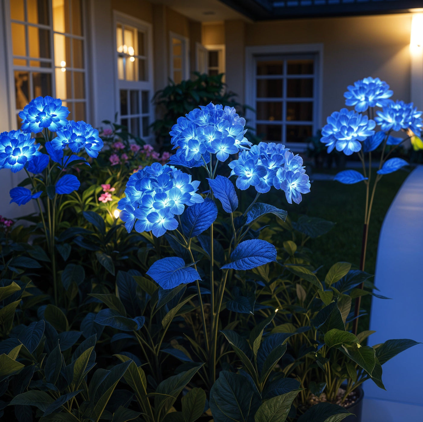Fairy Hydrangea Lights blue 1