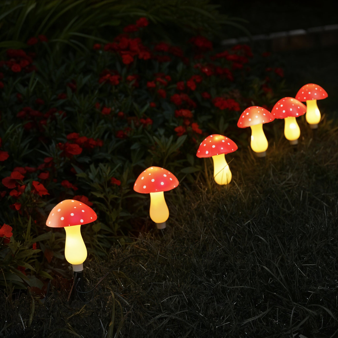 Garden Mushroom Lights 3
