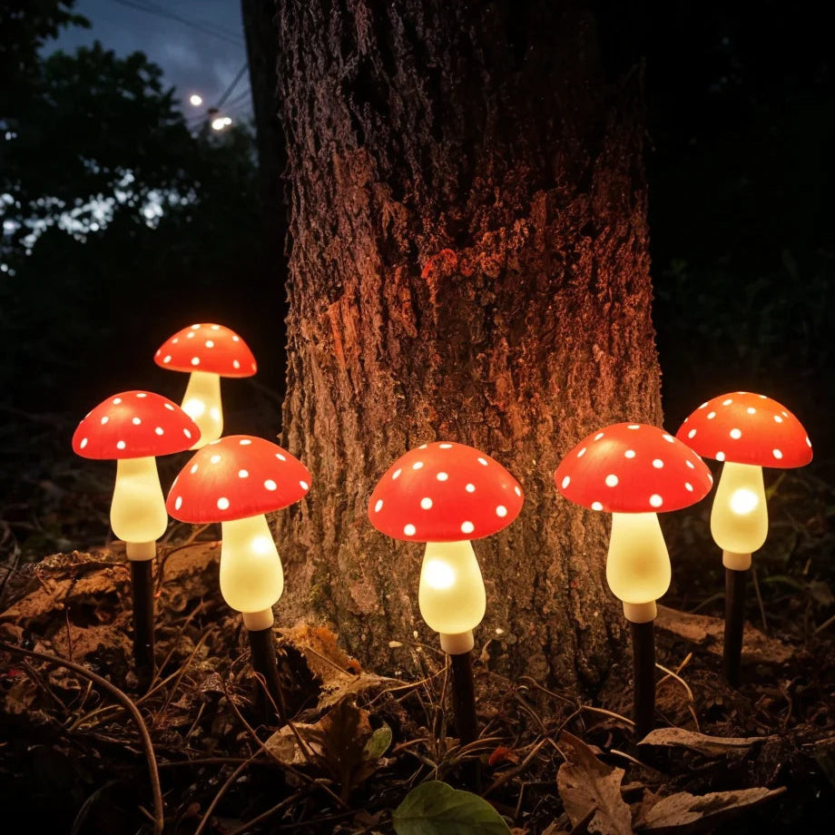 Garden Mushroom Lights 6