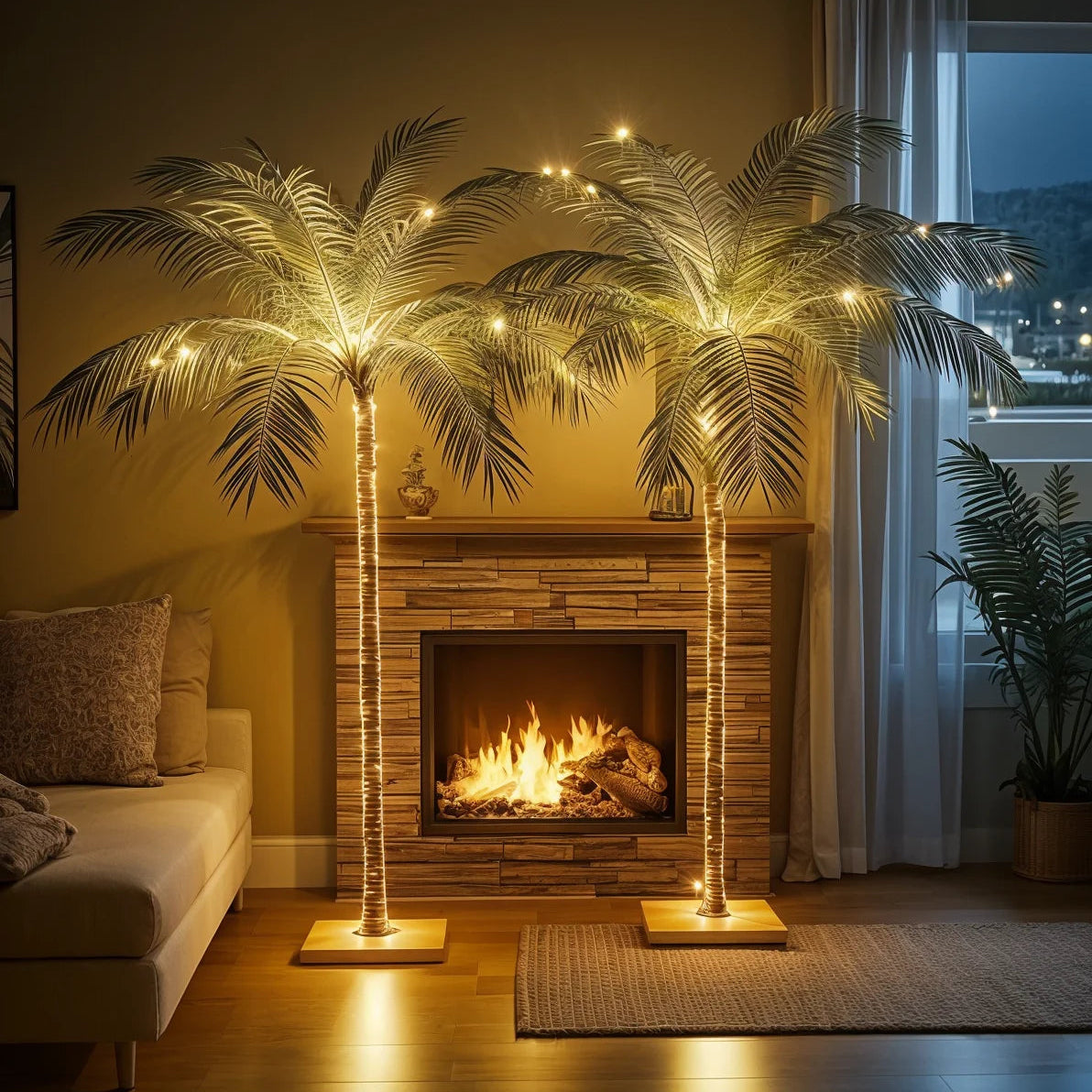 Golden Palm Tree 6