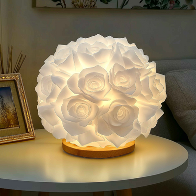Natural Glow Rose Lamp 1