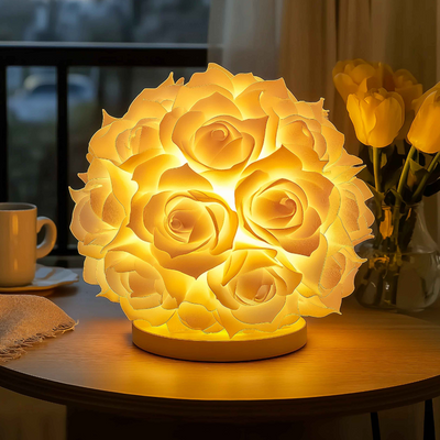 Natural Glow Rose Lamp 3