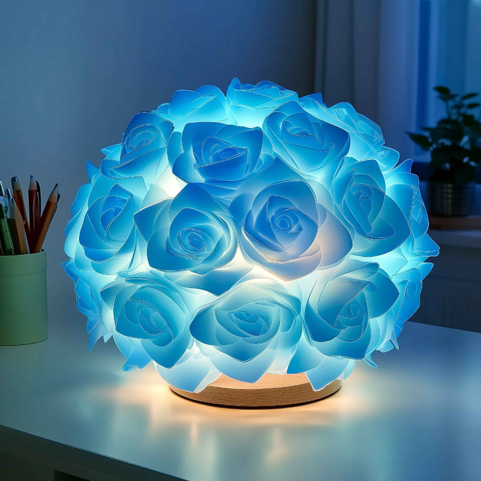 Natural Glow Rose Lamp 4