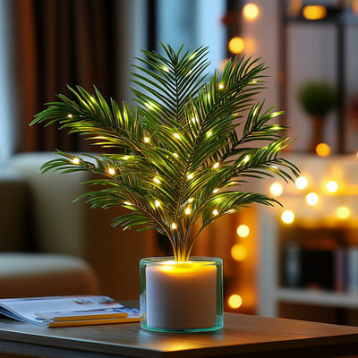 Palm Paradise Lamp