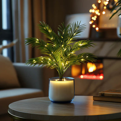 Palm Paradise Lamp