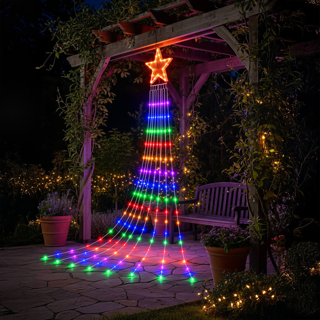 Rainbow Starfall Tree 4
