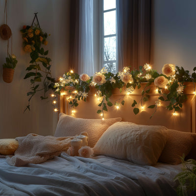 Rosé Bloom Wreath 10