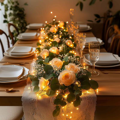 Rosé Bloom Wreath 7
