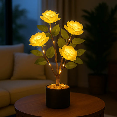Tropical Rose Lamp 1