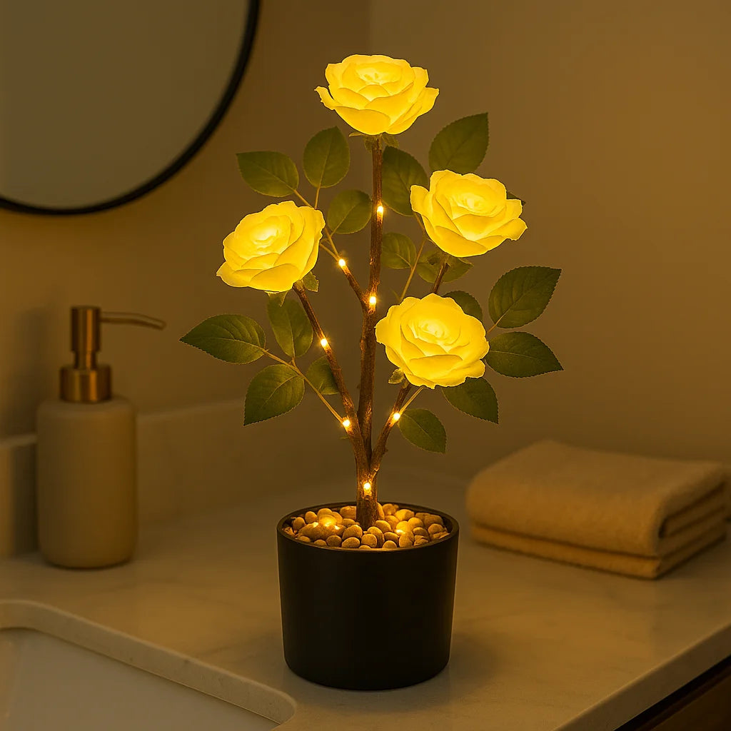 Tropical Rose Lamp 5