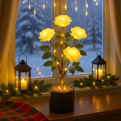 Tropical Rose Lamp 6